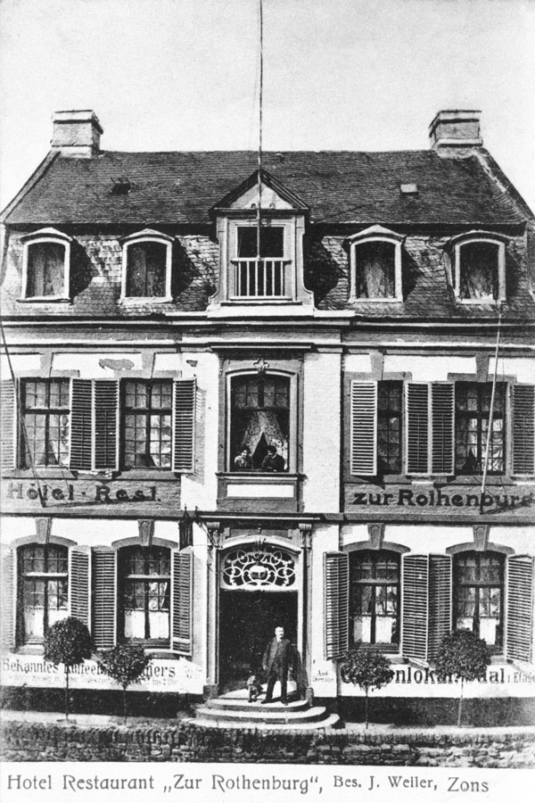 Altes-Foto-Zons-Gebäude